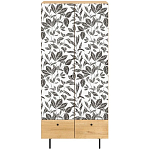 Шкаф с принтом Leaf bouquet варинант исполнения - 2 | Loft Concept в Перми
