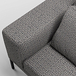 Мебельная ткань Шенилл серый цвет 142 см T4-46 варинант исполнения - 9 | Loft Concept в Перми