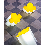 Настольная дизайнерская лампа Poltronova Passiflora Yellow Table Lamp варинант исполнения - 3 | Loft Concept в Перми