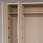 Большой Шкаф Primo Светлый дуб с 3 дверьми и 3 выдвижными ящиками варинант исполнения - 5 | Loft Concept в Перми