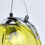 Люстра каскадная с 5-ю разноцветными стеклянными плафонами Kaleido варинант исполнения - 8 | Loft Concept в Перми