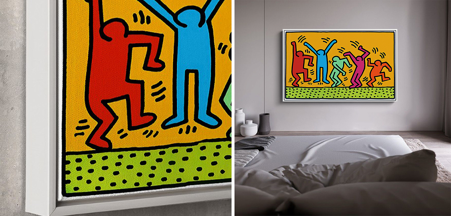 Постер Keith Haring 5 Постер Keith Haring 5 - Loft-Concept в Перми