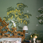 Обои ручная роспись Harpsden blue варинант исполнения - 4 | Loft Concept в Перми