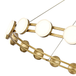 Люстра кольцевая с круглыми светодиодными источниками света Maxine Light варинант исполнения - 10 | Loft Concept в Перми