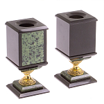 Настольный канцелярский набор из нефрита Apollo варинант исполнения - 4 | Loft Concept в Перми