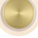 Бра круглое золото/прозрачный Plumpness LED 7 варинант исполнения - 4 | Loft Concept в Перми