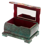 Шкатулка с мозаикой из натуральных камней Stone Casket варинант исполнения - 2 | Loft Concept в Перми