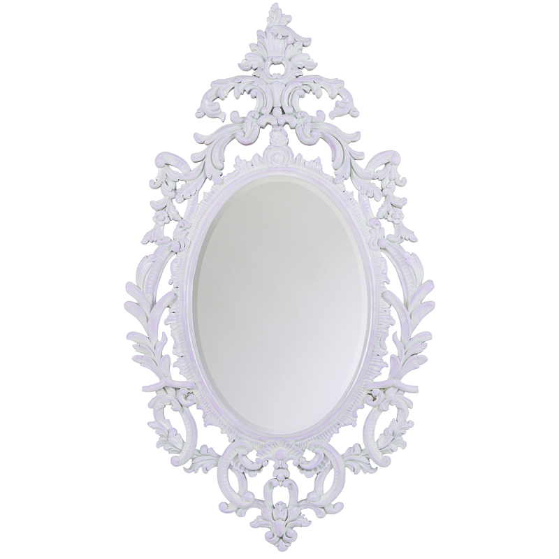 Зеркало в ажурной раме с эффектом старины Classic Ornament Mirror Бежевый Зеркало в Перми | Loft Concept 