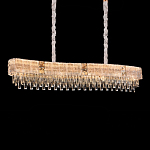 Люстра волнистой формы с каскадом из прозрачного хрусталя Constant Sparks варинант исполнения - 4 | Loft Concept в Перми