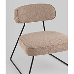 Кресло лаунж Kate букле капучино варинант исполнения - 2 | Loft Concept в Перми