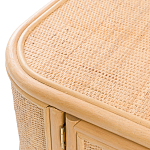 ТВ-тумба из плетеного ротанга Simone Rattan TV Stand варинант исполнения - 6 | Loft Concept в Перми