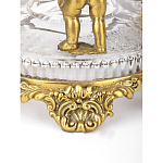 Чаша на бронзовых ножках с тремя ангелами Eden Garden варинант исполнения - 3 | Loft Concept в Перми