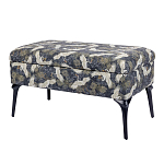 Банкетка с принтом из журавлей Crane варинант исполнения - 2 | Loft Concept в Перми