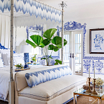 Обои ручная роспись Porto by Alessandra Branca Original colourway on dyed paper варинант исполнения - 1 | Loft Concept в Перми