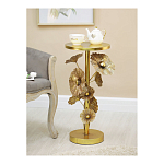 Столик приставной из металла с основанием в виде цветочной композиции Flower Arrangement Table варинант исполнения - 5 | Loft Concept в Перми