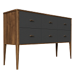 Консоль 6 ящиков из массива бука Tasteful Furniture варинант исполнения - 2 | Loft Concept в Перми