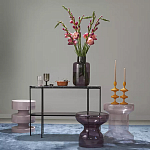 Кофейный столик стеклянный Elegant Lilac Glass Model варинант исполнения - 1 | Loft Concept в Перми