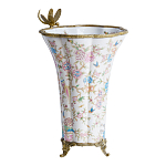 Ваза с бронзовой стрекозой Paradise Dragonfly варинант исполнения - 2 | Loft Concept в Перми