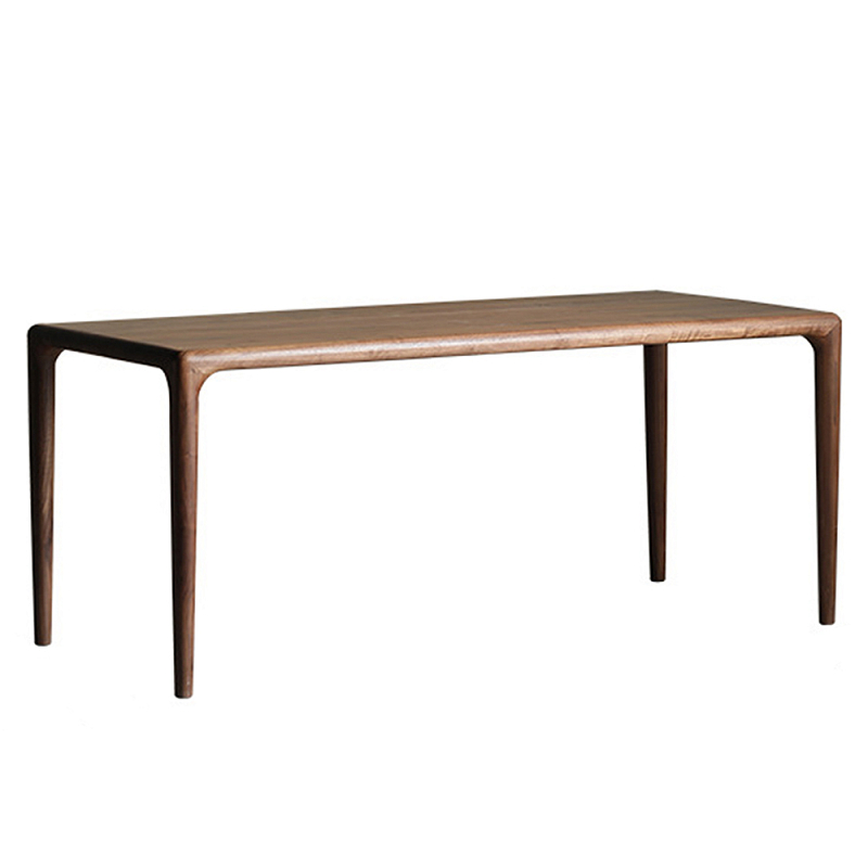 Стол обеденный деревянный с прямоугольной столешницей Walnut Wood Table Орех в Перми | Loft Concept 