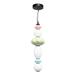 Подвесной светильник фигурный с керамическими элементами 24W LED Fragrant Light варинант исполнения - 3 | Loft Concept в Перми