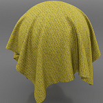 Мебельная ткань Шенилл горчичный цвет 142 см T4-62 варинант исполнения - 4 | Loft Concept в Перми