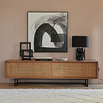 ТВ-тумба из массива тика Busto TV Stand варинант исполнения - 7 | Loft Concept в Перми