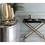 Стол сервировочный с зеркальной столешницей Splendid Serving Table варинант исполнения - 7 | Loft Concept в Перми