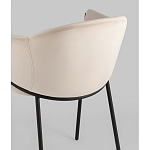 Стул Brace велюр молочный варинант исполнения - 3 | Loft Concept в Перми