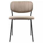 Стул Singer Chair без подлокотников светло-коричневый Велюр варинант исполнения - 6 | Loft Concept в Перми