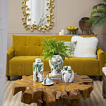 Ваза фарфоровая с ручной росписью Leopard Collection  варинант исполнения - 8 | Loft Concept в Перми