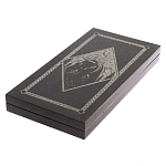 Подарочные нарды из натурального камня с гравировкой Backgammon from Stone варинант исполнения - 7 | Loft Concept в Перми