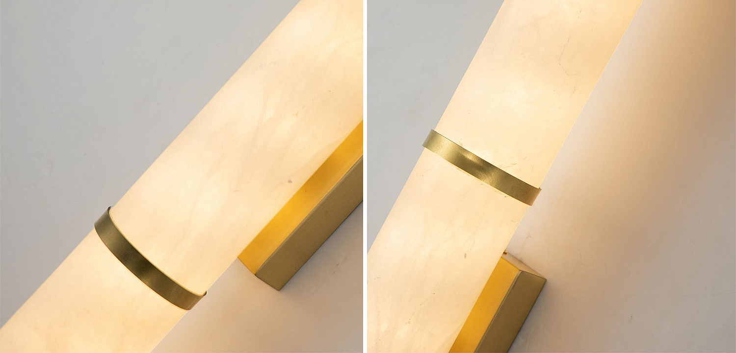 Бра Melba White Marble Wall Lamp Бра Melba White Marble Wall Lamp - Loft-Concept в Перми