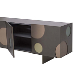 Дизайнерский комод с декором в виде круглых элементов на фасаде Matisse варинант исполнения - 2 | Loft Concept в Перми