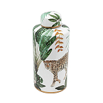 Ваза фарфоровая с ручной росписью Leopard Collection  варинант исполнения - 3 | Loft Concept в Перми