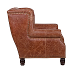Кожаное кресло James Brown Leather Armchair варинант исполнения - 2 | Loft Concept в Перми
