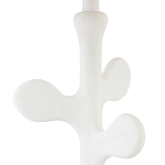 Настольная лампа с белым каркасом и тканевым абажуром Natural Stems варинант исполнения - 2 | Loft Concept в Перми