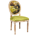 Стул из натурального бука с цветочным принтом Impressionism in Color варинант исполнения - 2 | Loft Concept в Перми