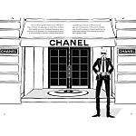 Megan Hess. Coco Chanel: The Illustrated World of a Fashion Icon варинант исполнения - 4 | Loft Concept в Перми