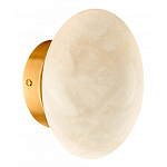 Бра в форме диска из натурального камня Cryptocrystalline Stone варинант исполнения - 4 | Loft Concept в Перми