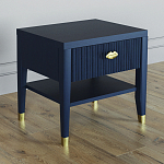 Прикроватная тумбочка с ящиком Elsa Dreams Blue варинант исполнения - 1 | Loft Concept в Перми