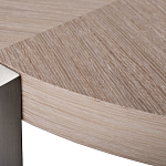 Столик журнальный с низкой круглой столешницей Wood Grain варинант исполнения - 1 | Loft Concept в Перми