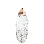 Подвесной светильник Soar Hanging Lamp Gold Transparent Прозрачный варинант исполнения - 1 | Loft Concept в Перми