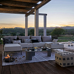 Уличное кресло Alaric Armchair Black варинант исполнения - 6 | Loft Concept в Перми