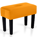 Мягкий  пуф на черных ножках Winton Pouf варинант исполнения - 19 | Loft Concept в Перми