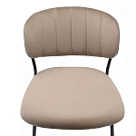 Стул Singer Chair без подлокотников светло-коричневый Велюр варинант исполнения - 4 | Loft Concept в Перми