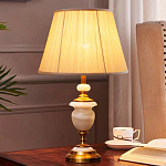 Настольная лампа керамическая с тканевым абажуром Millennium варинант исполнения - 1 | Loft Concept в Перми