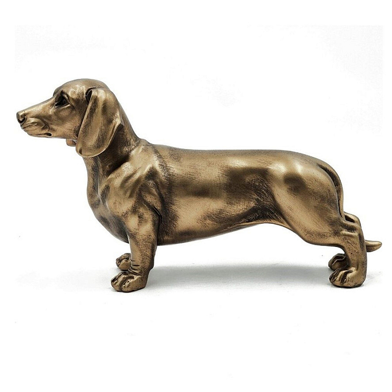 Статуэтка такса с реалистичными деталями и гладкой поверхностью Dachshund Style Бронза Статуэтка такса с реалистичными деталями и гладкой поверхностью Dachshund Style Бронза в Перми | Loft Concept