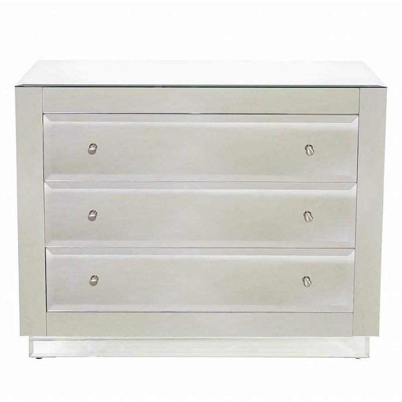 Комод зеркальный с 3-мя ящиками Mirror Chest of Drawers Зеркало Комод зеркальный с 3-мя ящиками Mirror Chest of Drawers Зеркало в Перми | Loft Concept