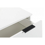 Комод белый с 3-мя ящиками Strict Lines  варинант исполнения - 5 | Loft Concept в Перми