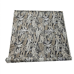 Мебельная ткань Шенилл коричневый принт 280 см T2-146 варинант исполнения - 3 | Loft Concept в Перми